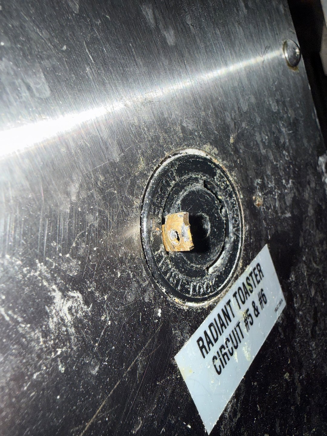  Emergency Call. Busy restaurant had a broken commercial toaster.We arrived quickly and  changed 30 AMP outlet for a loyal customer in Morris Plains, NJ  Thumbnail